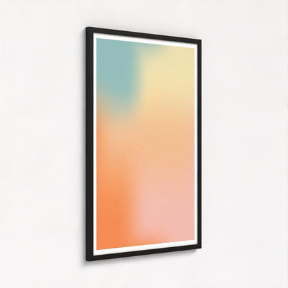 Seaside Haze Framed Print