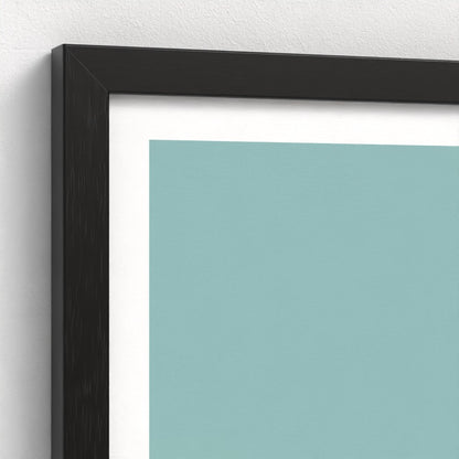 Seaside Haze Framed Print