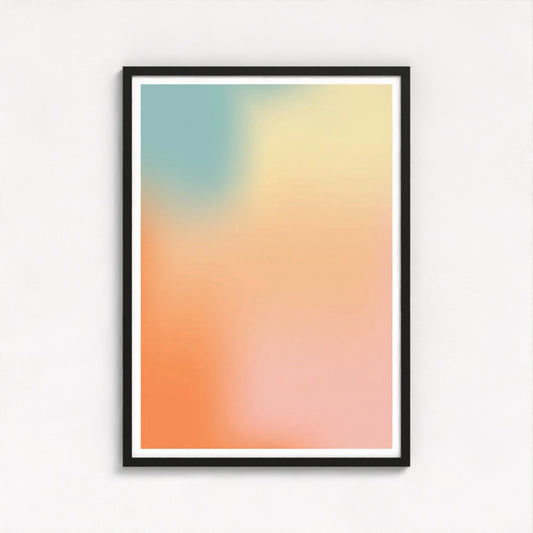 Seaside Haze Framed Print