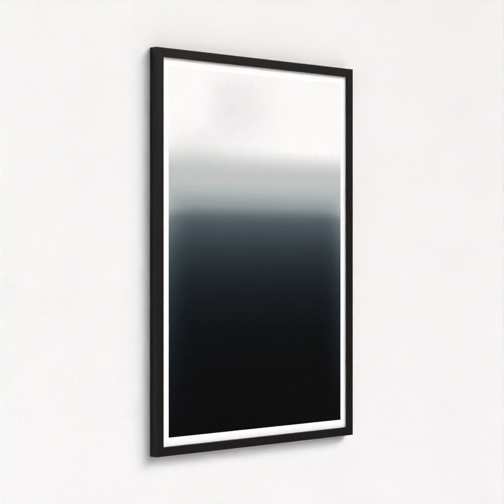 Fade to Black Framed Print