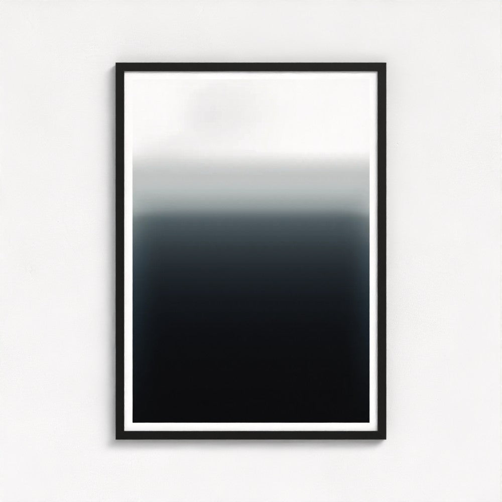 Fade to Black Framed Print