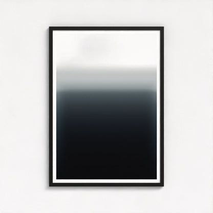 Fade to Black Framed Print