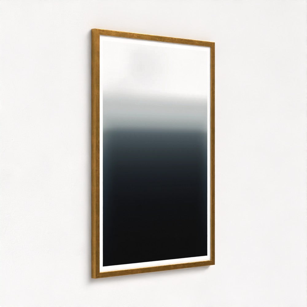 Fade to Black Antique Framed Print