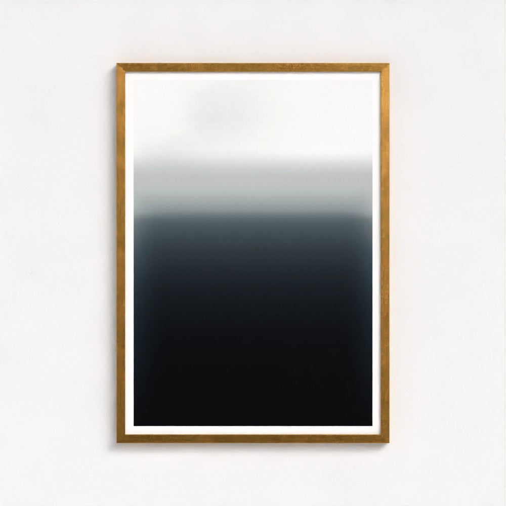 Fade to Black Antique Framed Print