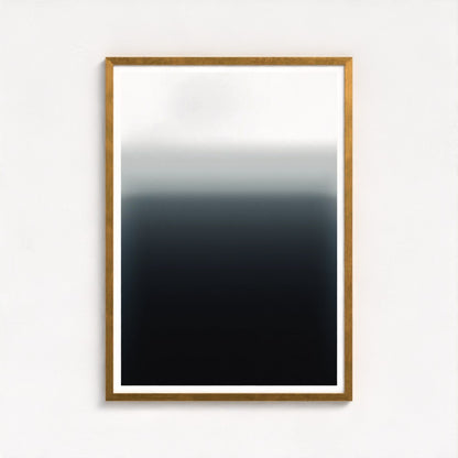 Fade to Black Antique Framed Print