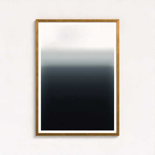 Fade to Black Antique Framed Print