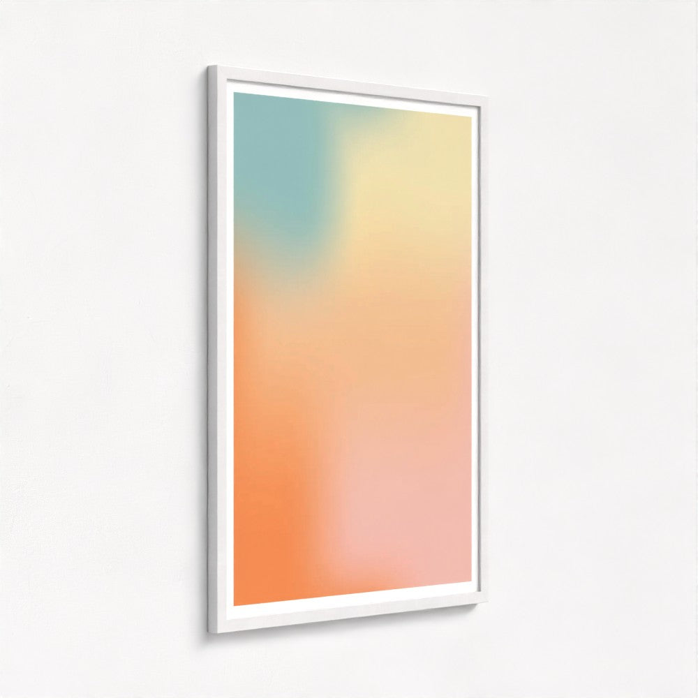 Seaside Haze Framed Print