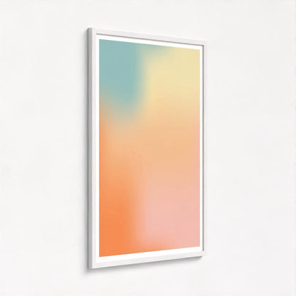 Seaside Haze Framed Print