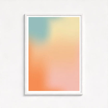Seaside Haze Framed Print