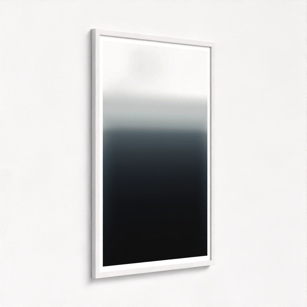Fade to Black Framed Print