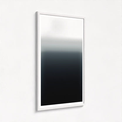 Fade to Black Framed Print