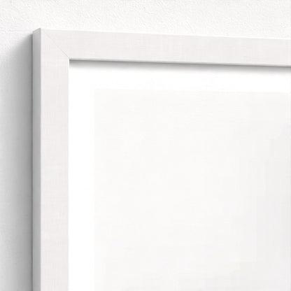 Fade to Black Framed Print