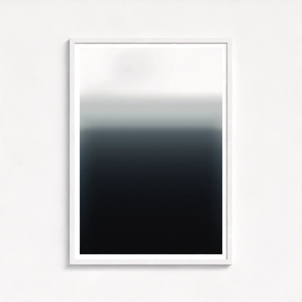 Fade to Black Framed Print