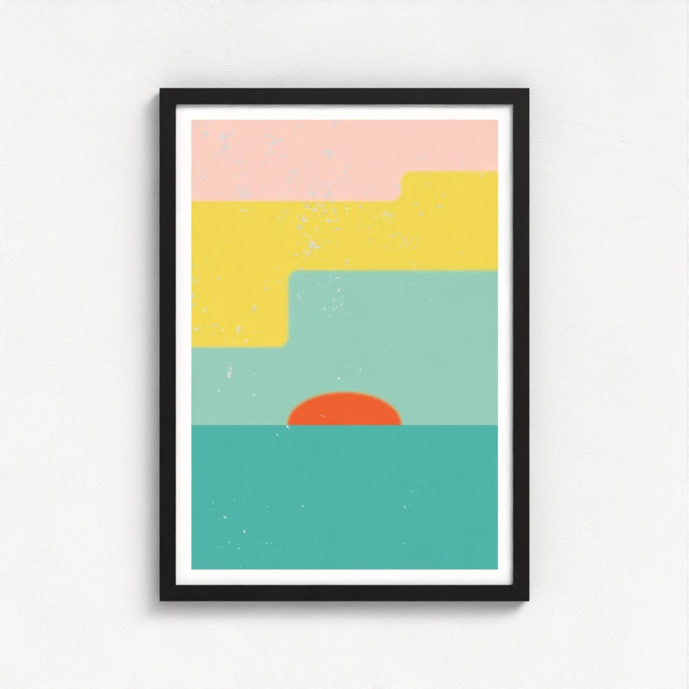 Springtide Sky Framed Print