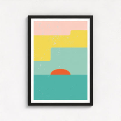 Springtide Sky Framed Print