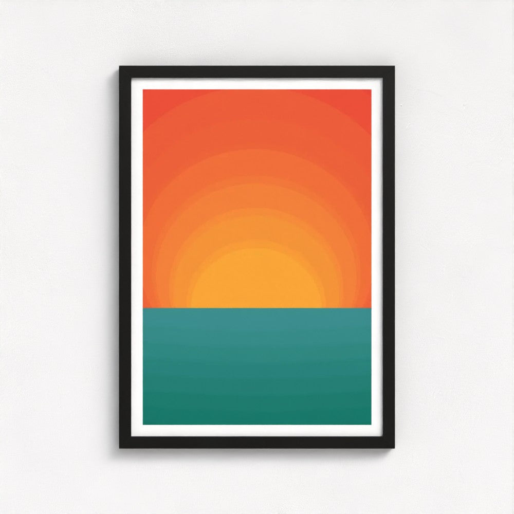 Margate Sunsets Framed Print