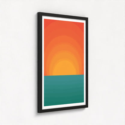 Margate Sunsets Framed Print
