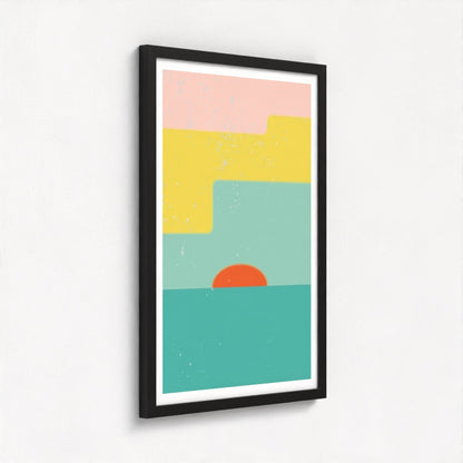 Springtide Sky Framed Print