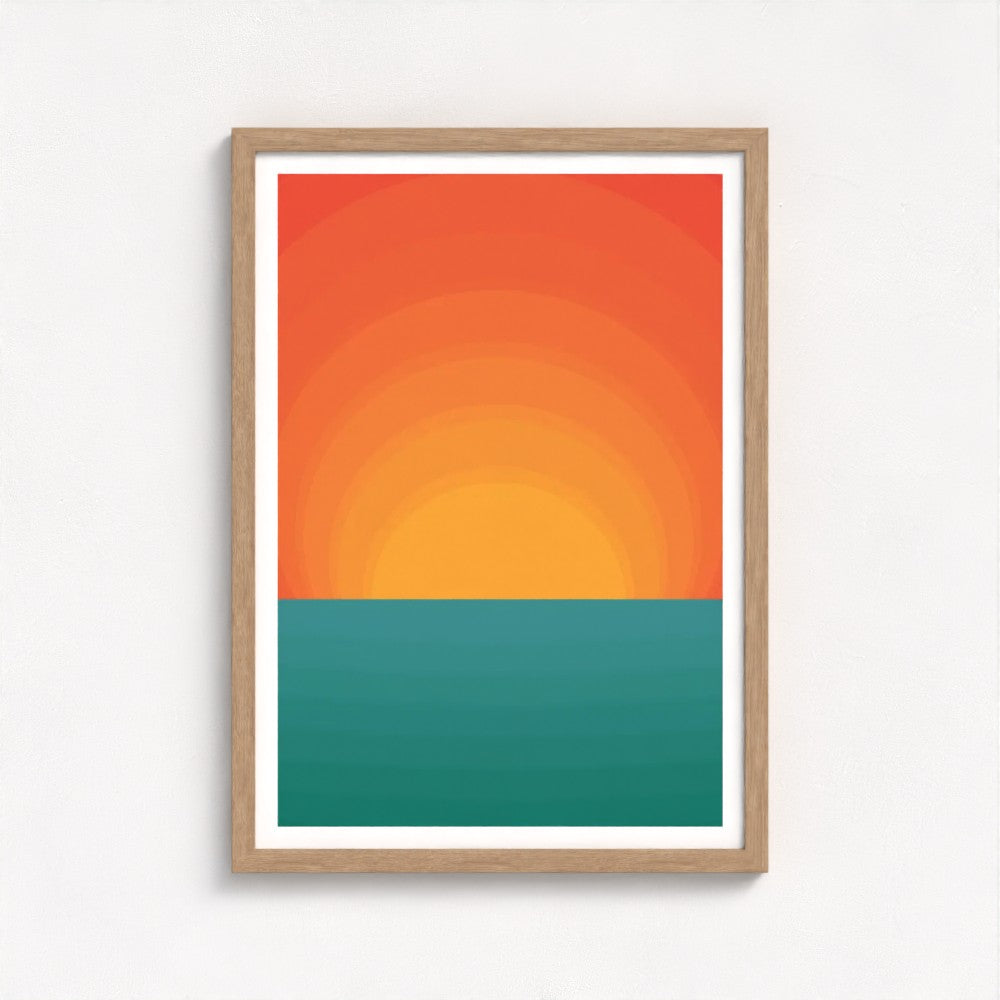 Margate Sunsets Framed Print