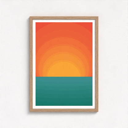 Margate Sunsets Framed Print