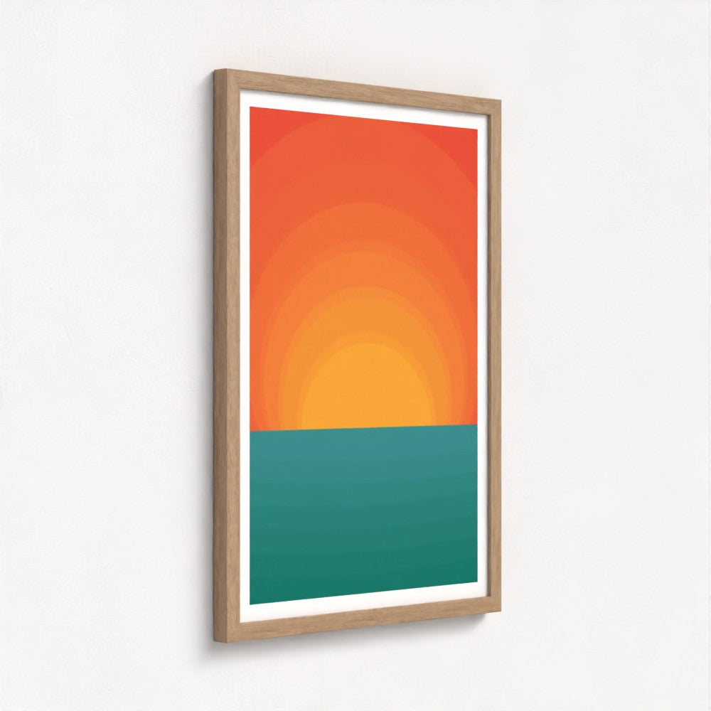 Margate Sunsets Framed Print