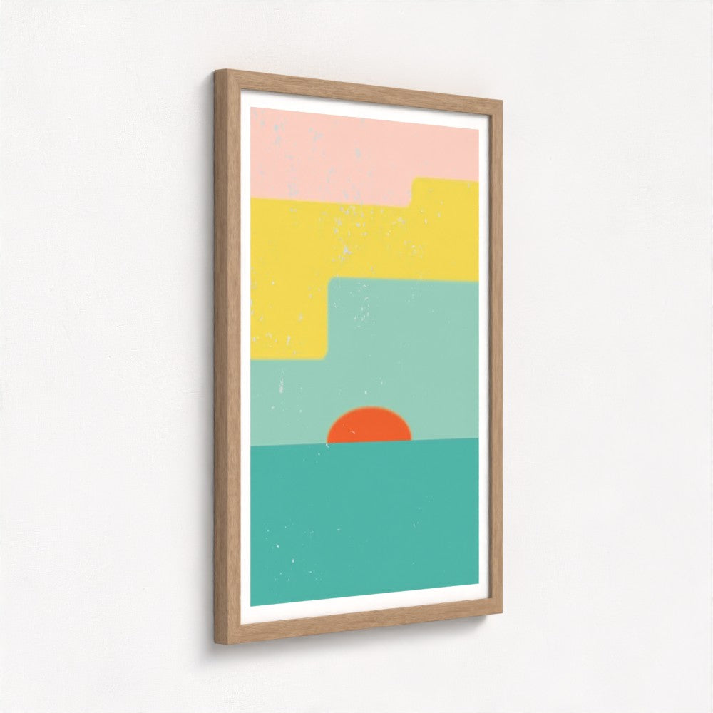 Springtide Sky Framed Print