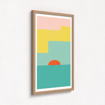 Springtide Sky Framed Print
