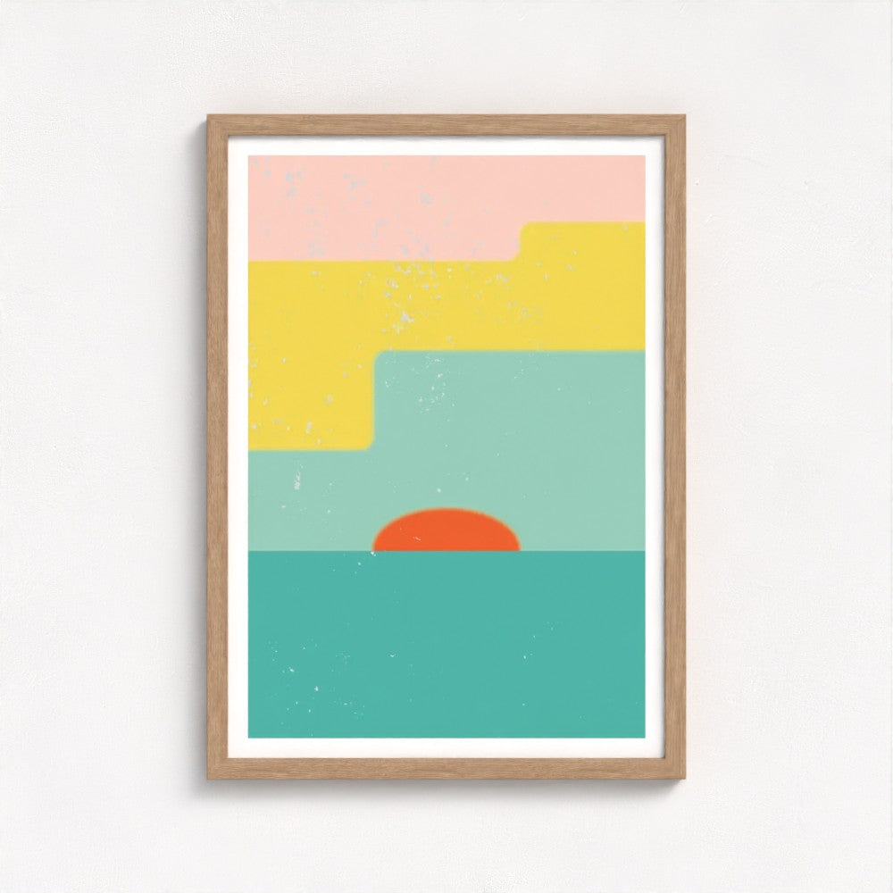 Springtide Sky Framed Print