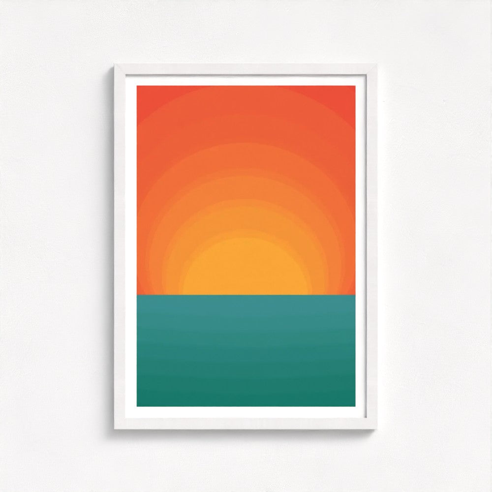 Margate Sunsets Framed Print
