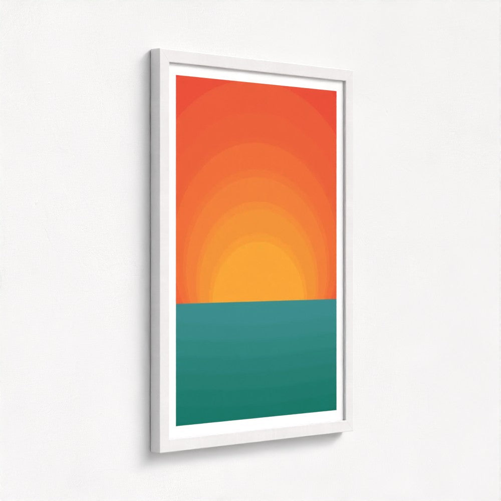 Margate Sunsets Framed Print
