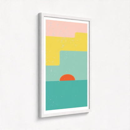 Springtide Sky Framed Print