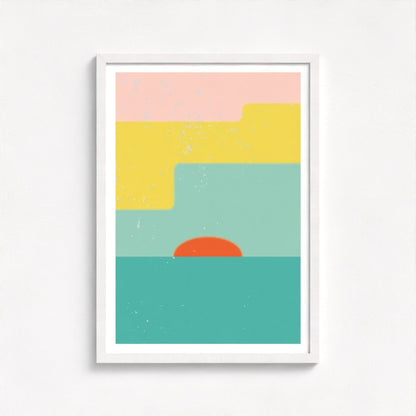Springtide Sky Framed Print